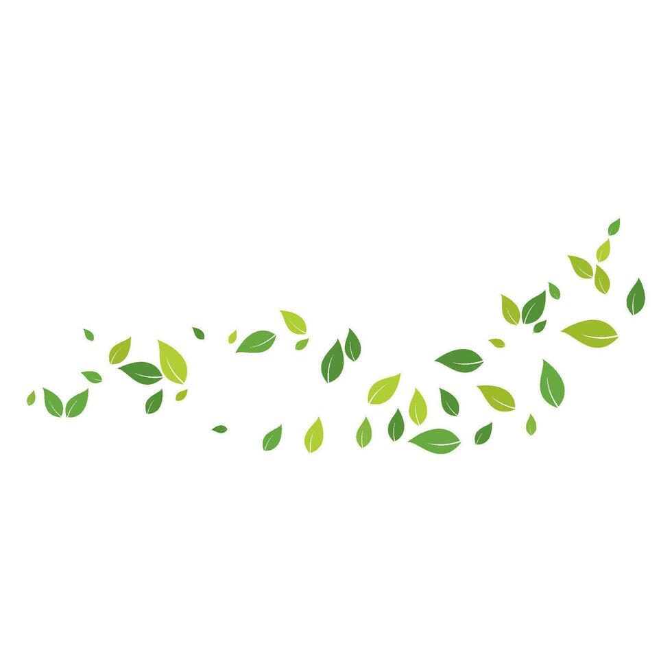 Eco nature Leaf Background Vector Illustration