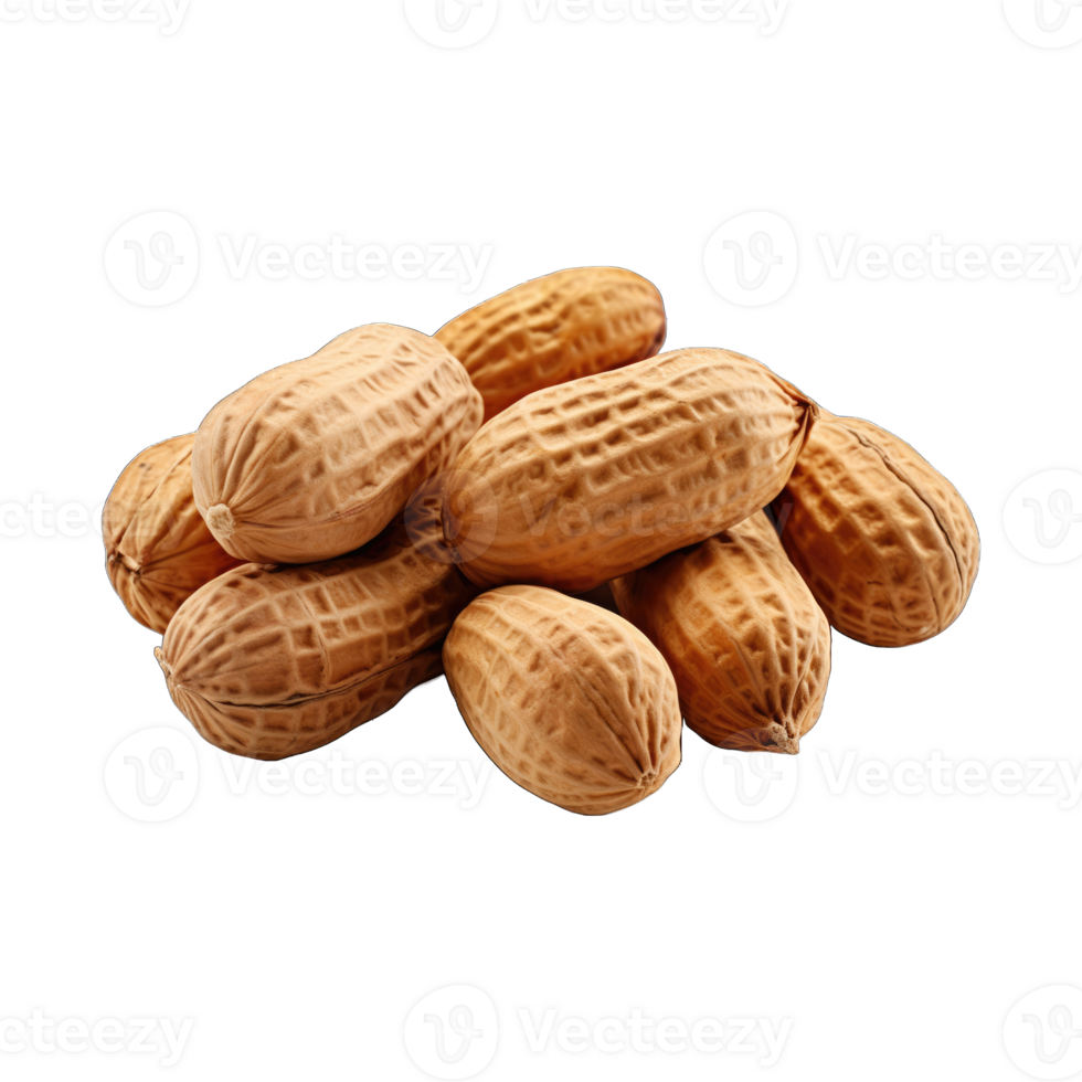 AI generated ripe peanut fruit png