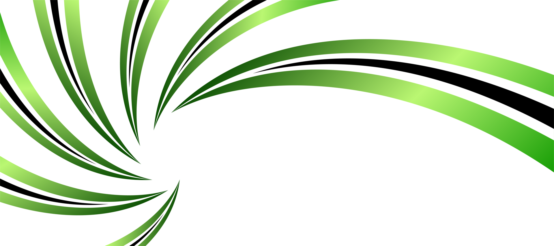astratto verde pendenza spirale vortice bandiera ragnatela modello trasparente png