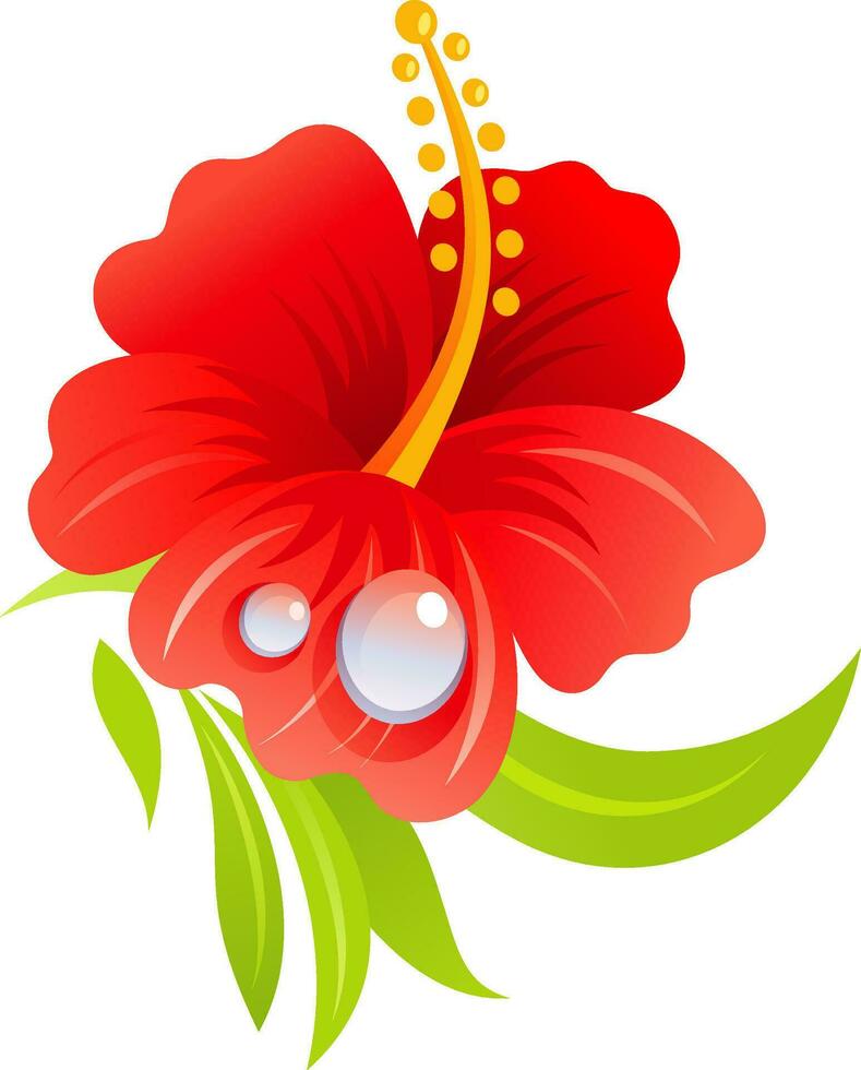 Flower background vector illustration