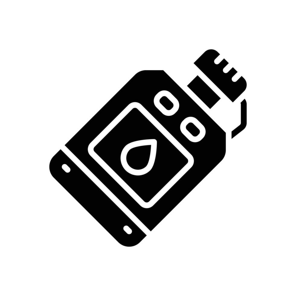 water canteen icon. vector glyph icon for your website, mobile, presentation, and logo design.