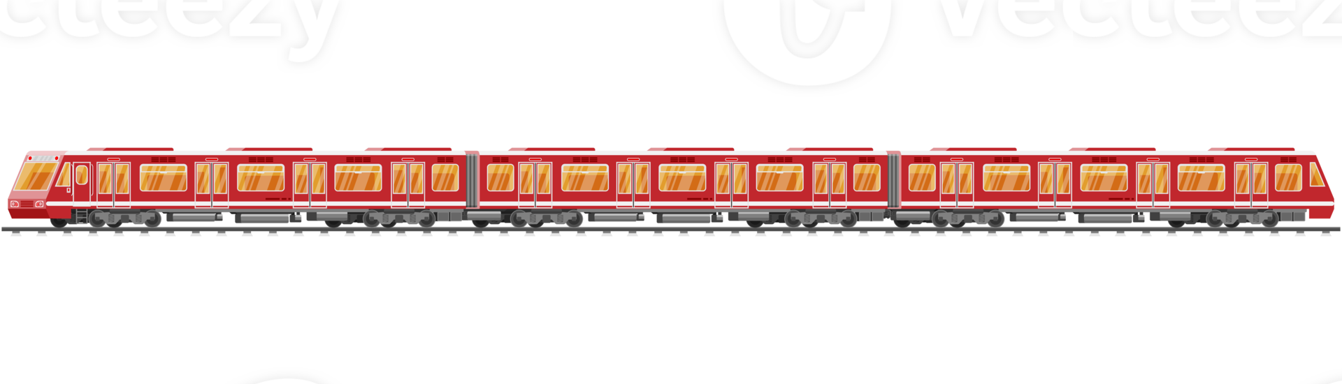 detalhado subterrâneo trem carro png