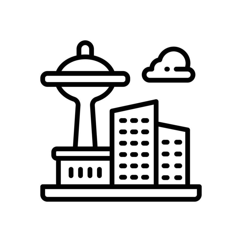 smart city icon. vector line icon for your website, mobile, presentation, and logo design.