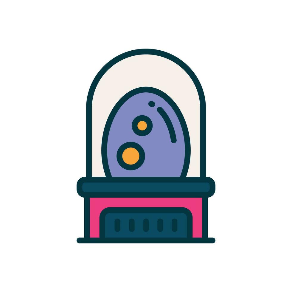 egg incubator icon. vector line icon for your website, mobile, presentation, and logo design.