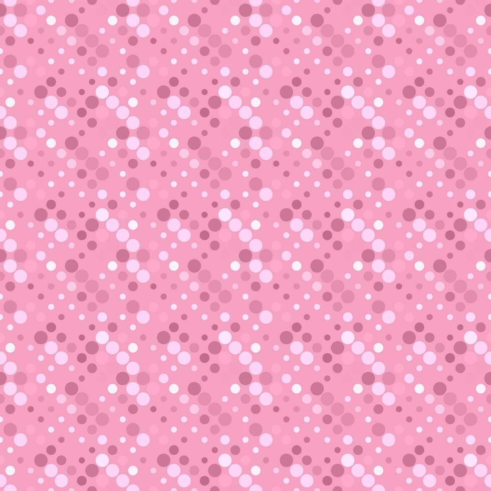 Seamless Pink Abstract Dot Pattern vector