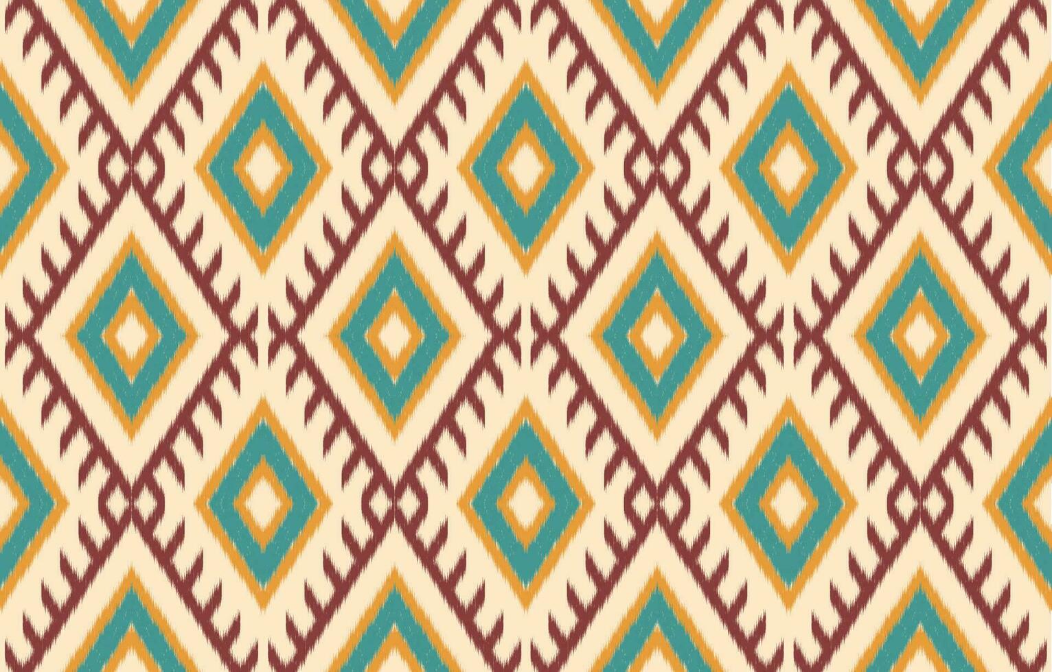 Ethnic abstract ikat art. Aztec ornament print. geometric ethnic pattern seamless  color oriental.  Design for background ,curtain, carpet, wallpaper, clothing, wrapping, Batik, vector illustration.