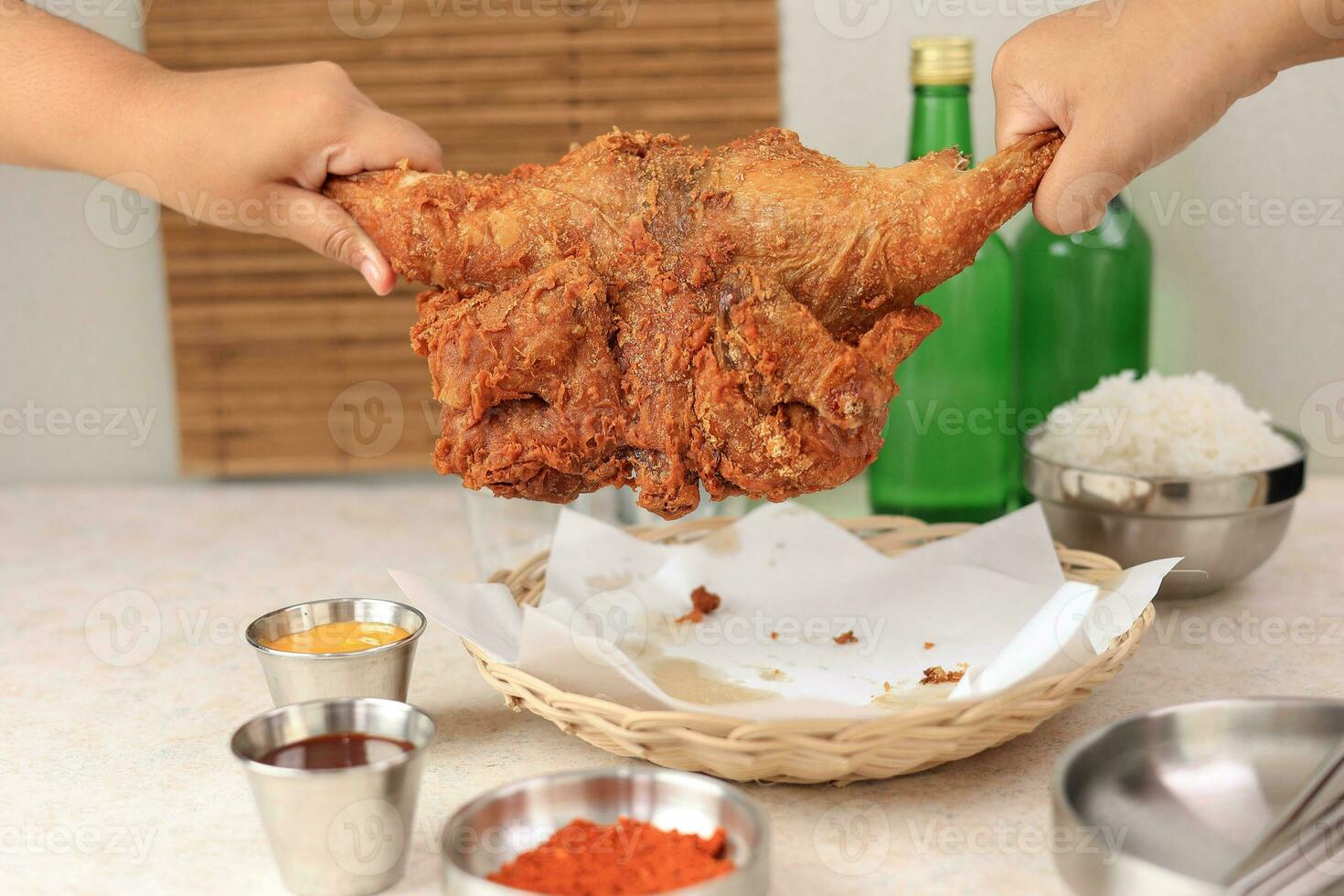 Deep Fried Chicken Stock Photos, Images and Backgrounds for Free Download