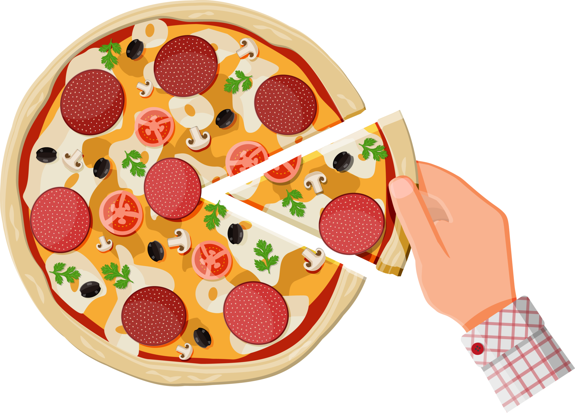Pizza With Pepperoni Traditional Fast Food 35744082 PNG pizza-with-pepperoni-traditional-fast-food-35744082-png