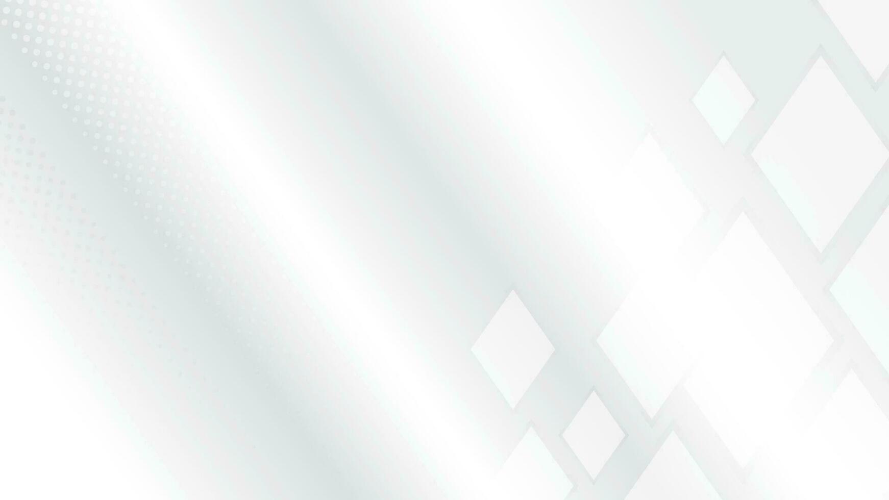 Abstract geometric white and gray color background, halftone effect. Vector illustration.