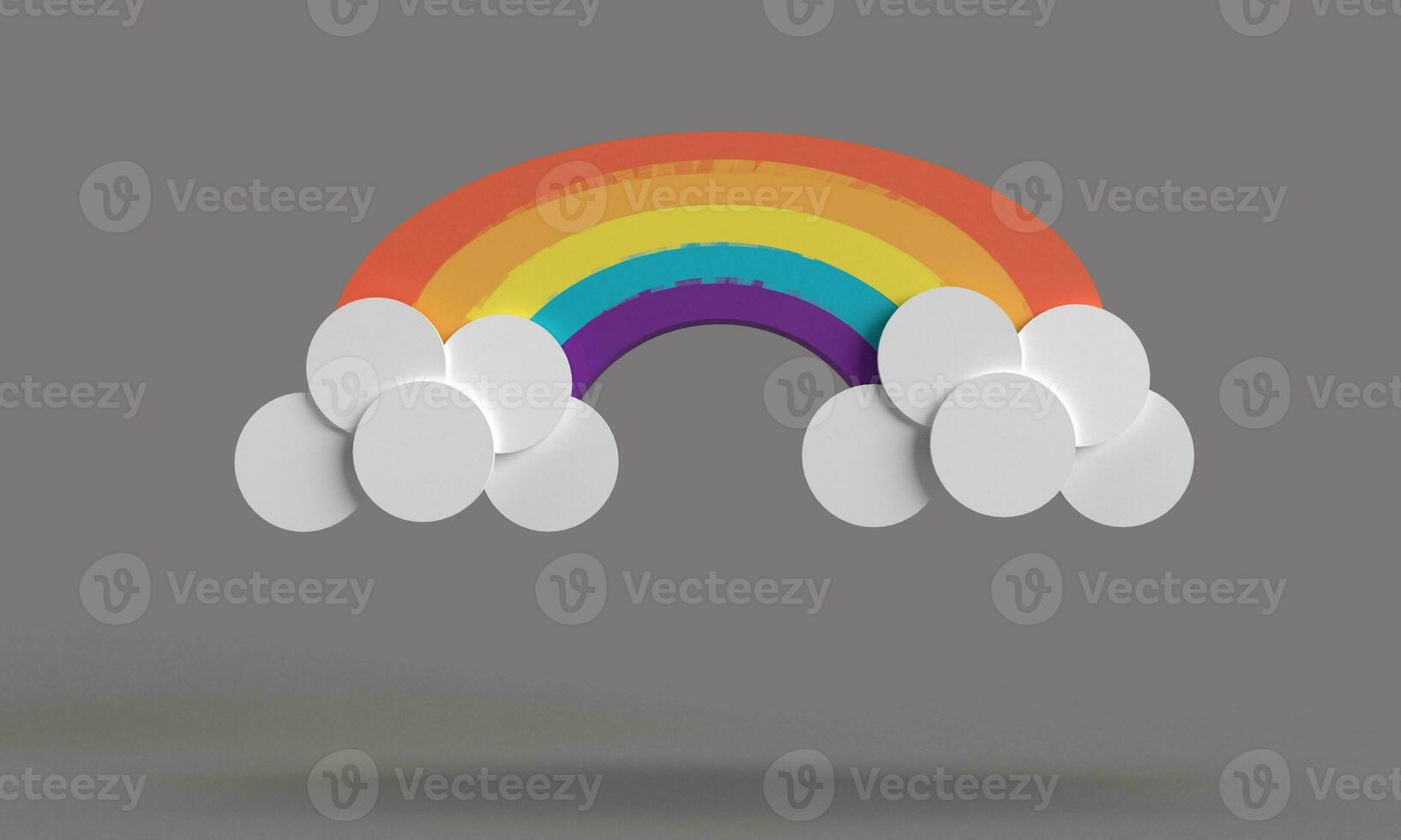 rainbow colour cloudy white icon symbol sign decoration saint patrick day at patrick day clover lucky irish ireland 17 seventeen day march shamrock leaf flower shiny traditional celtic colorful photo