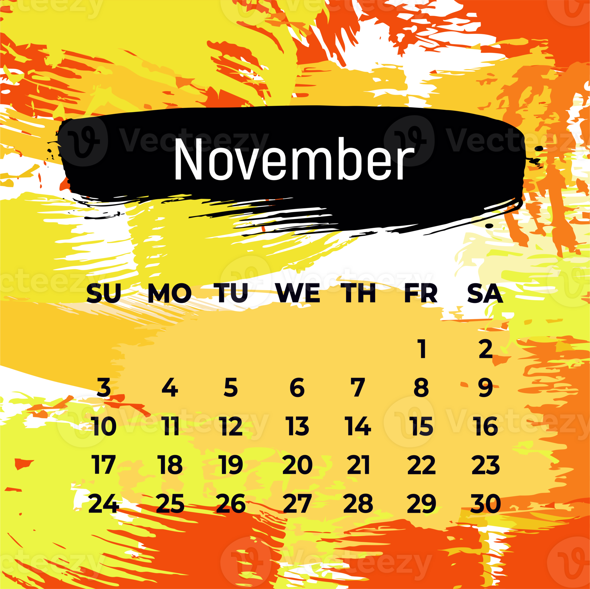 page-for-november-2024-year-square-calendar-planner-for-a-month
