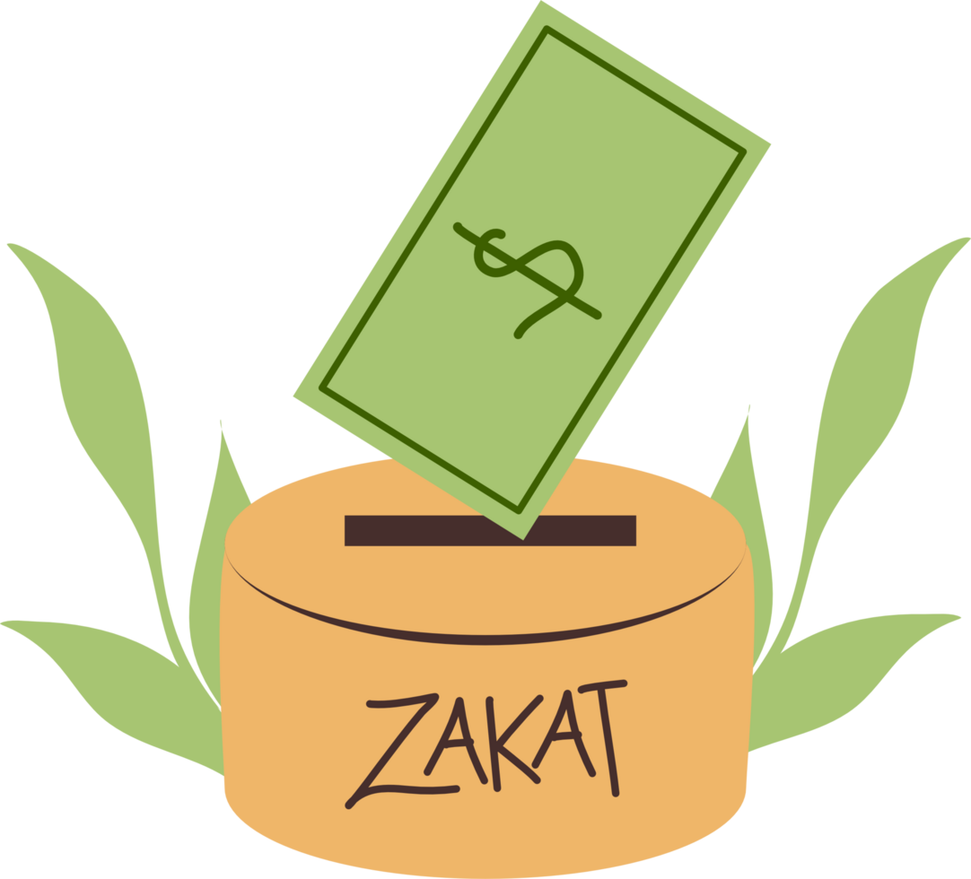 Muslim Zahlen zakat png