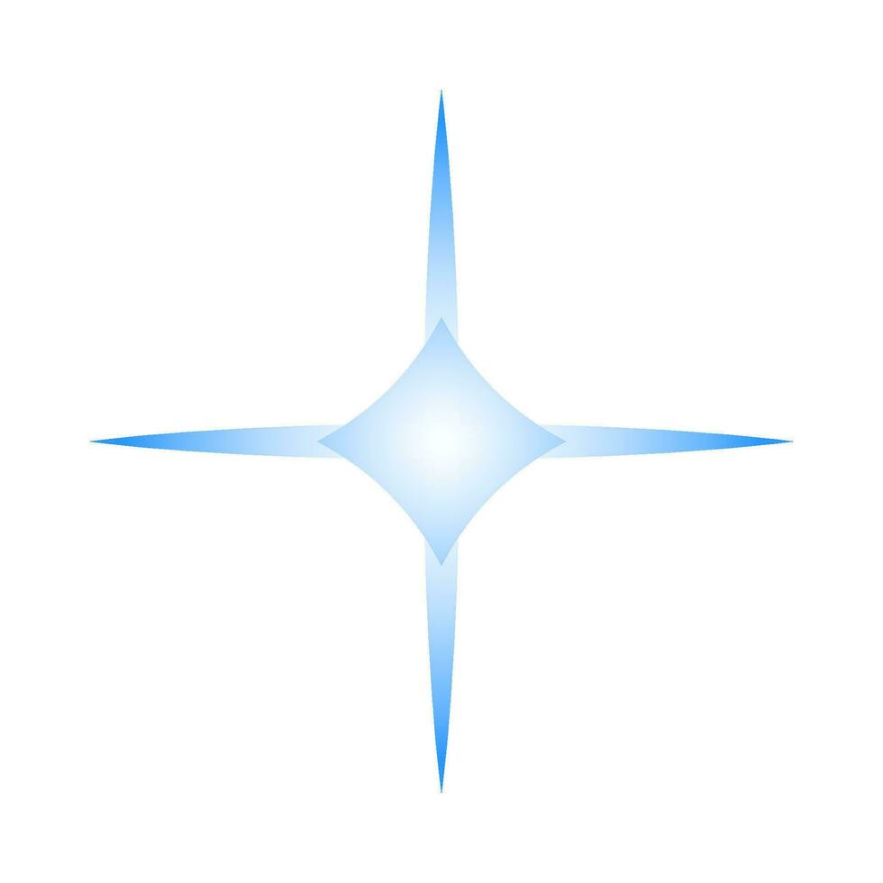 spot light blue illustration vector