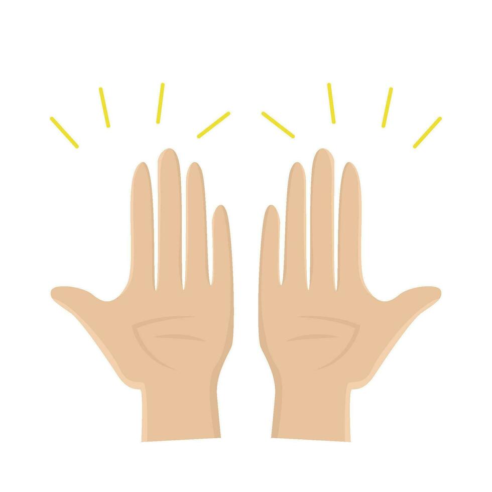clap congratulation illustration vector