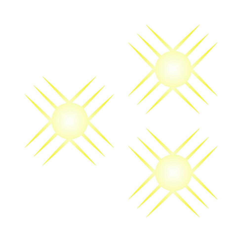spot light yellow illustration vector