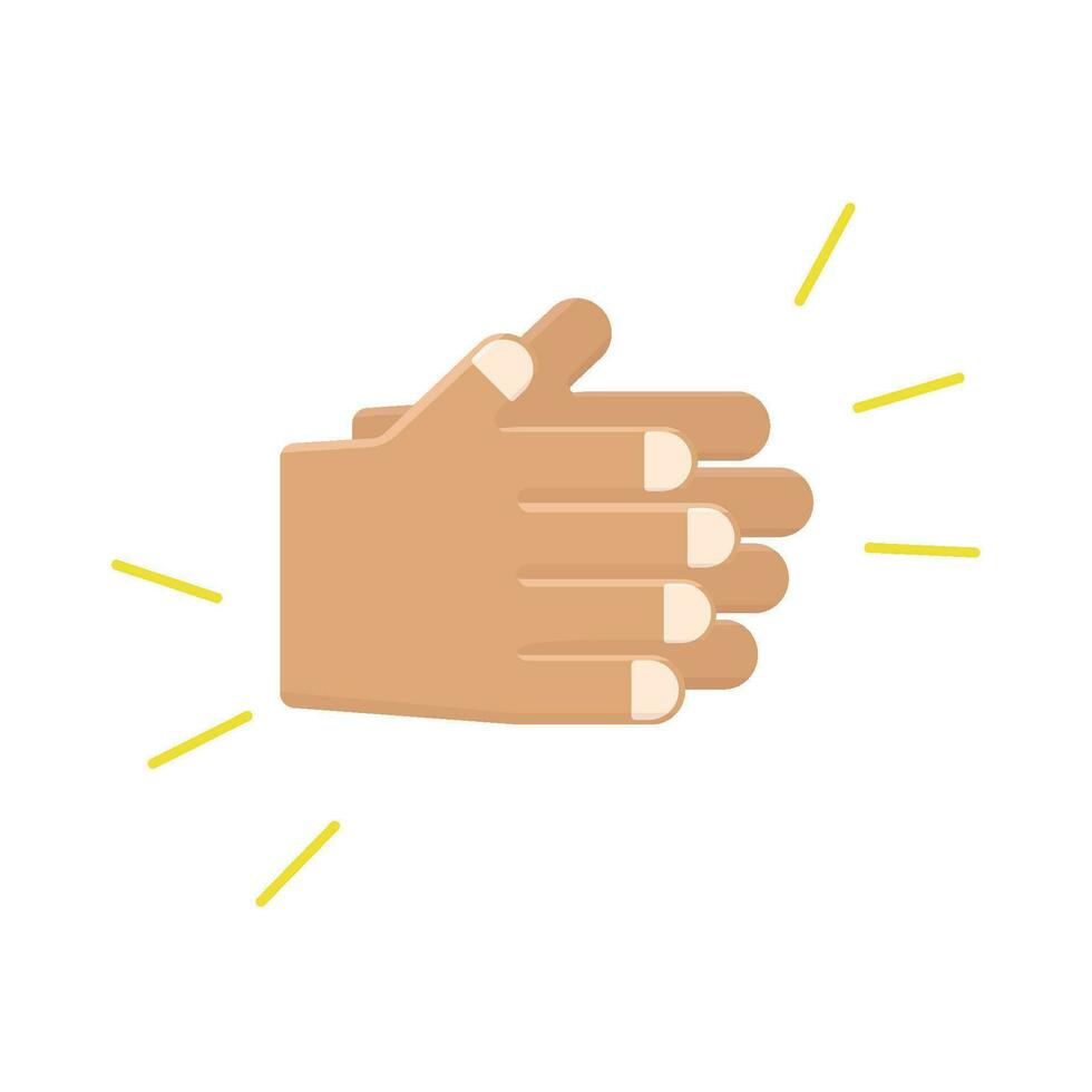 clap congratulation illustration vector