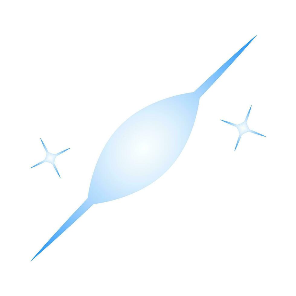 spot light blue illustration vector