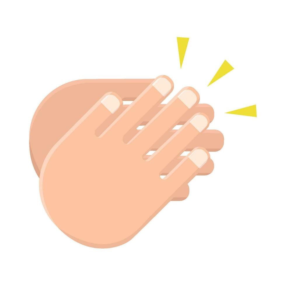 clap congratulation illustration vector