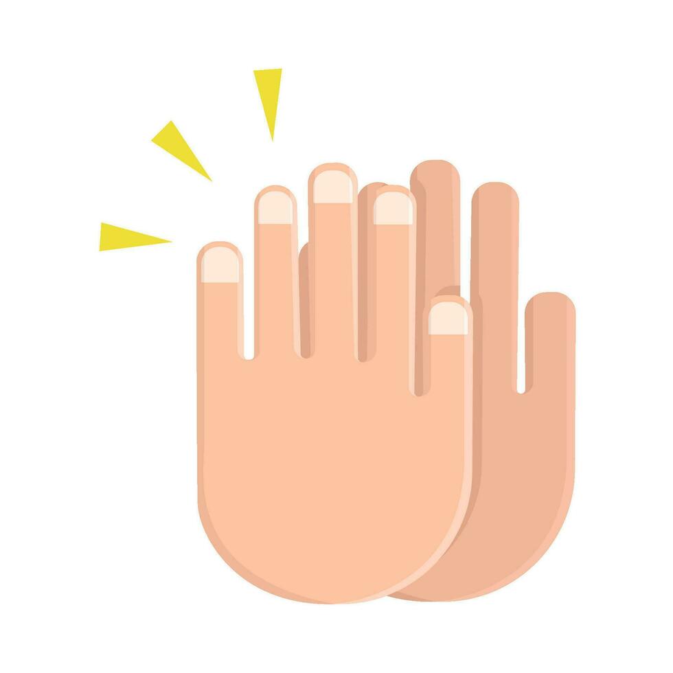 clap congratulation illustration vector