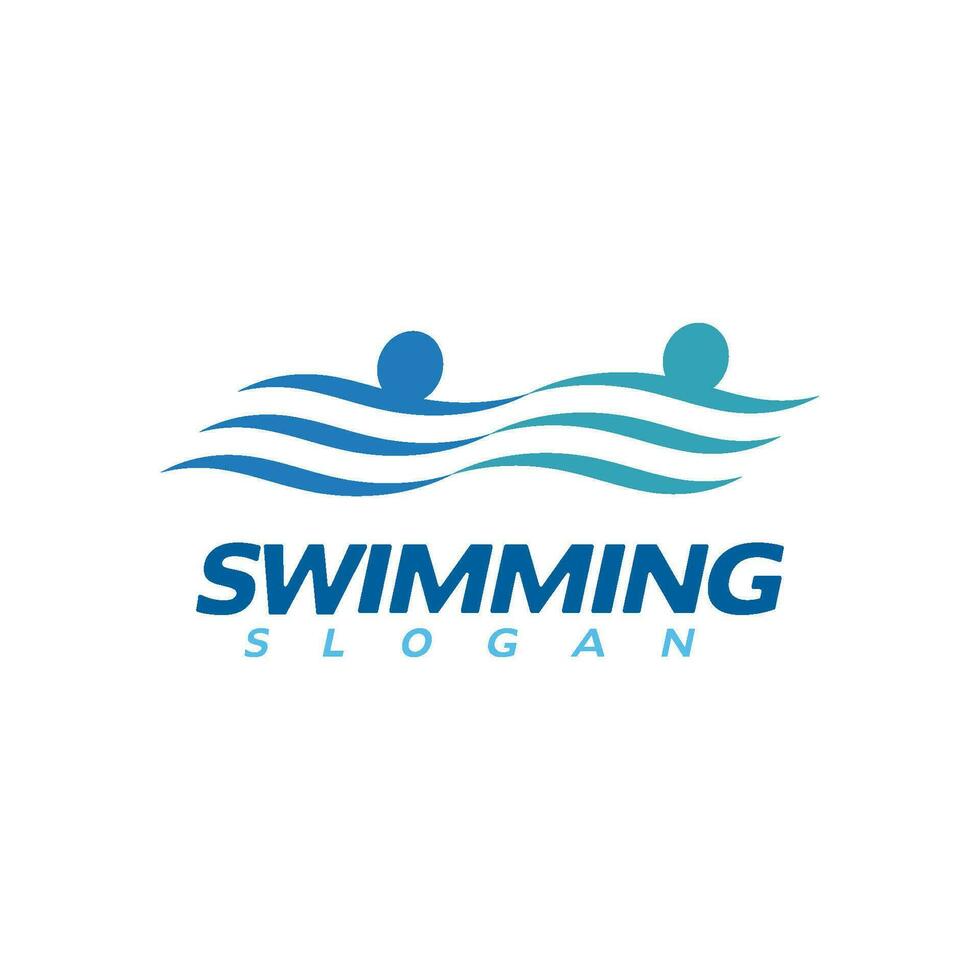 swimming Vector illustration Icon