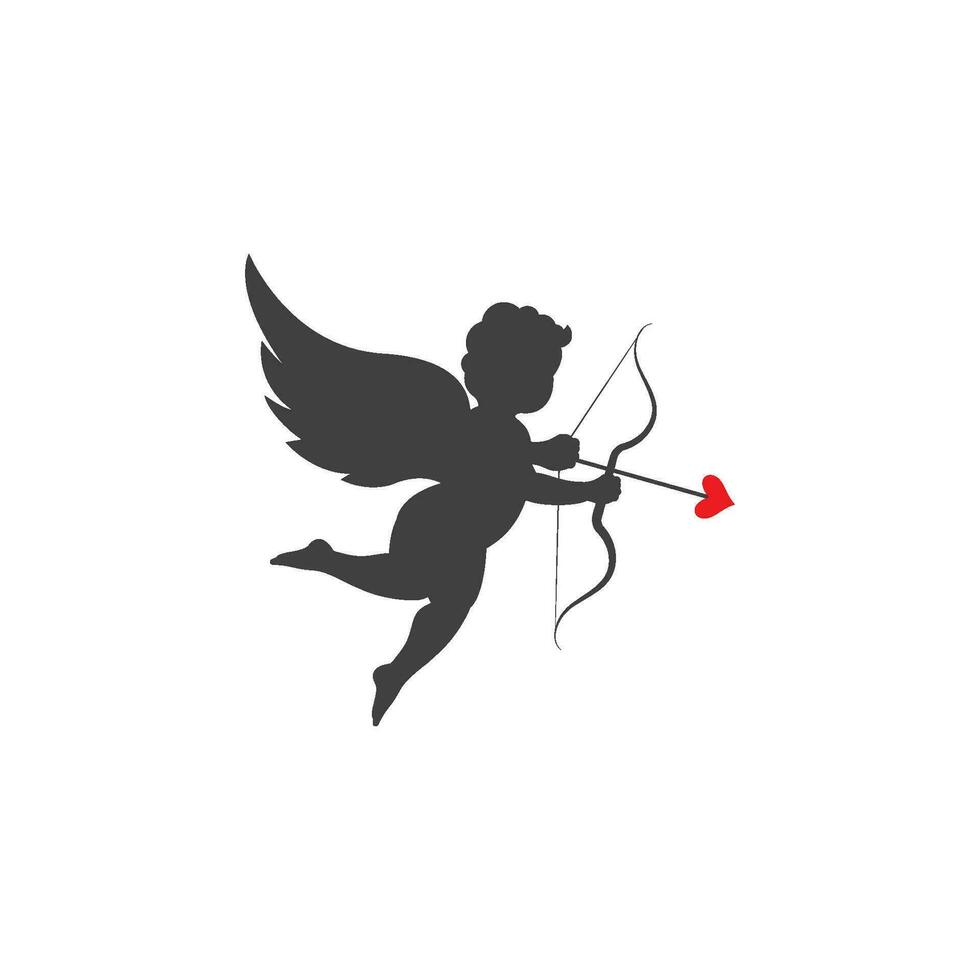 ángel amor vector icono ilustración