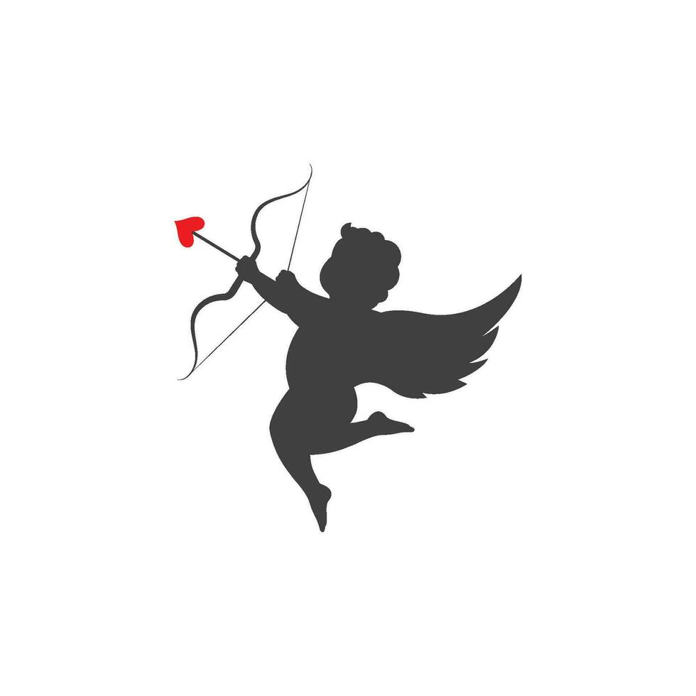 ángel amor vector icono ilustración