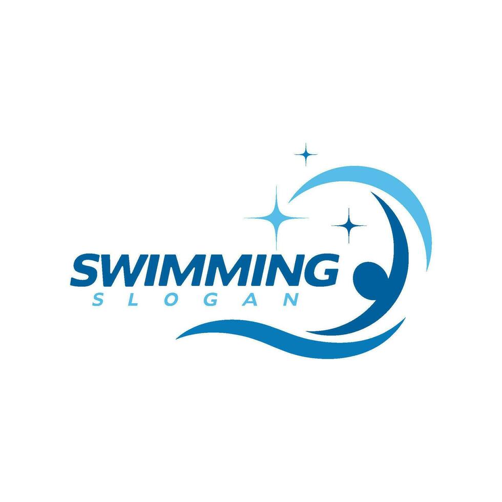 swimming Vector illustration Icon