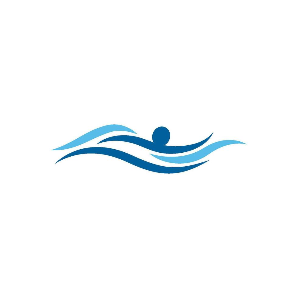 swimming Vector illustration Icon