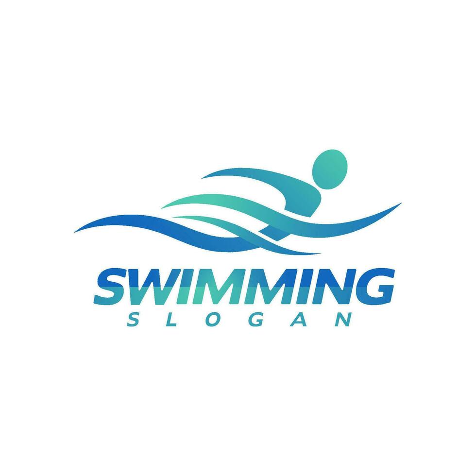 swimming Vector illustration Icon