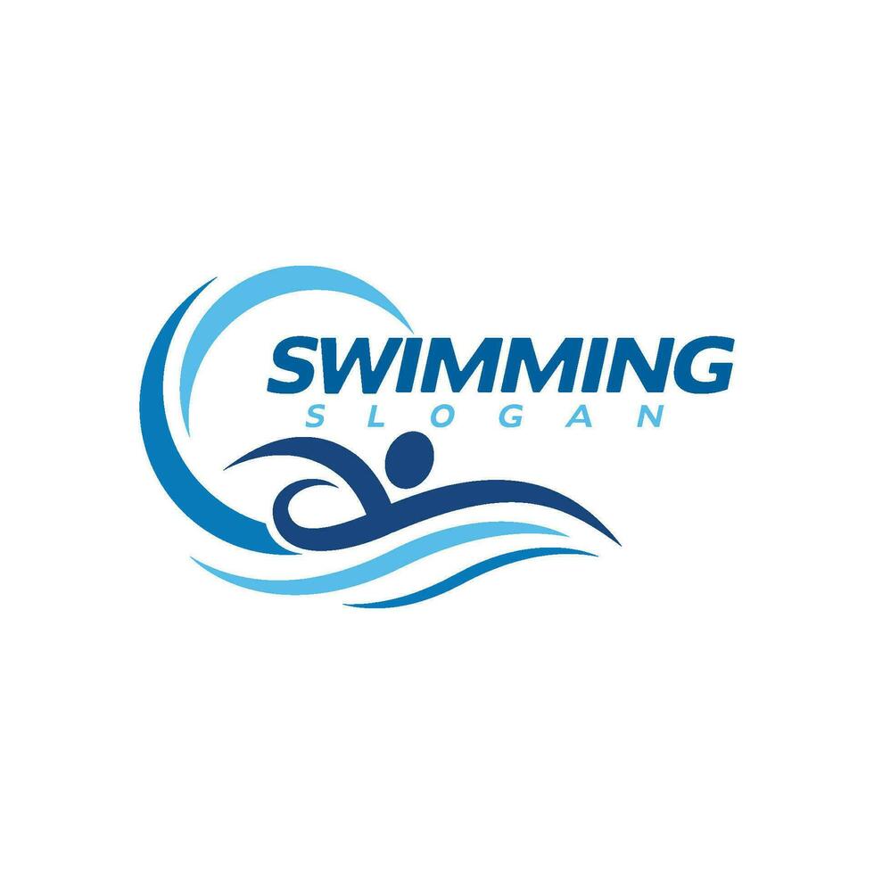 swimming Vector illustration Icon