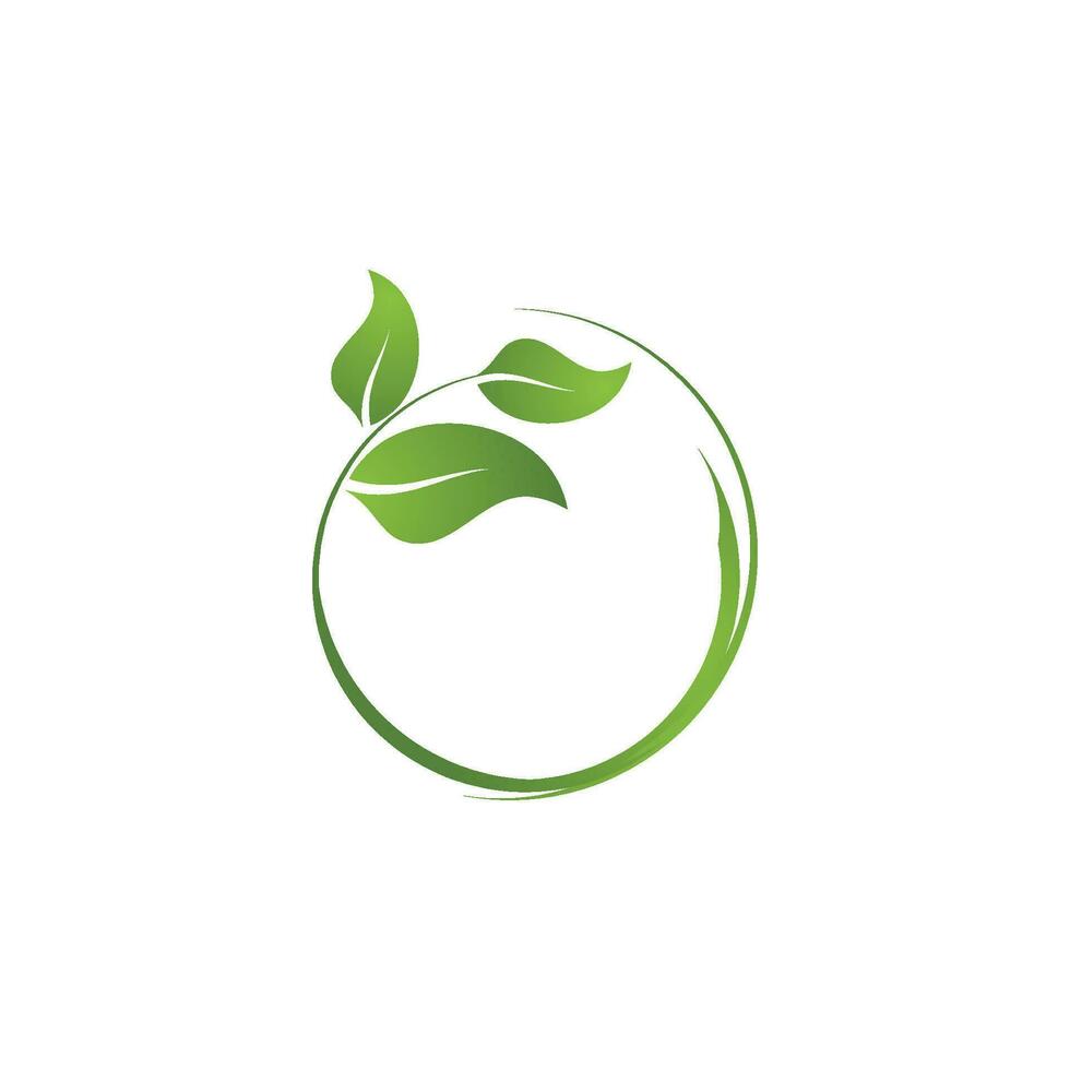 Bio leaf Icon Illustration design vector