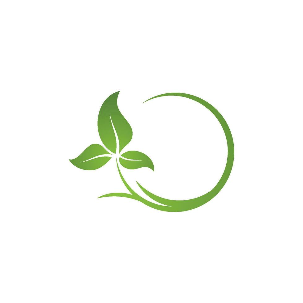 Bio leaf Icon Illustration design vector