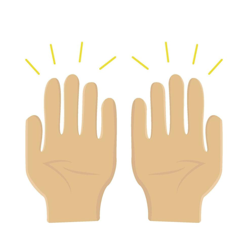 clap congratulation illustration vector