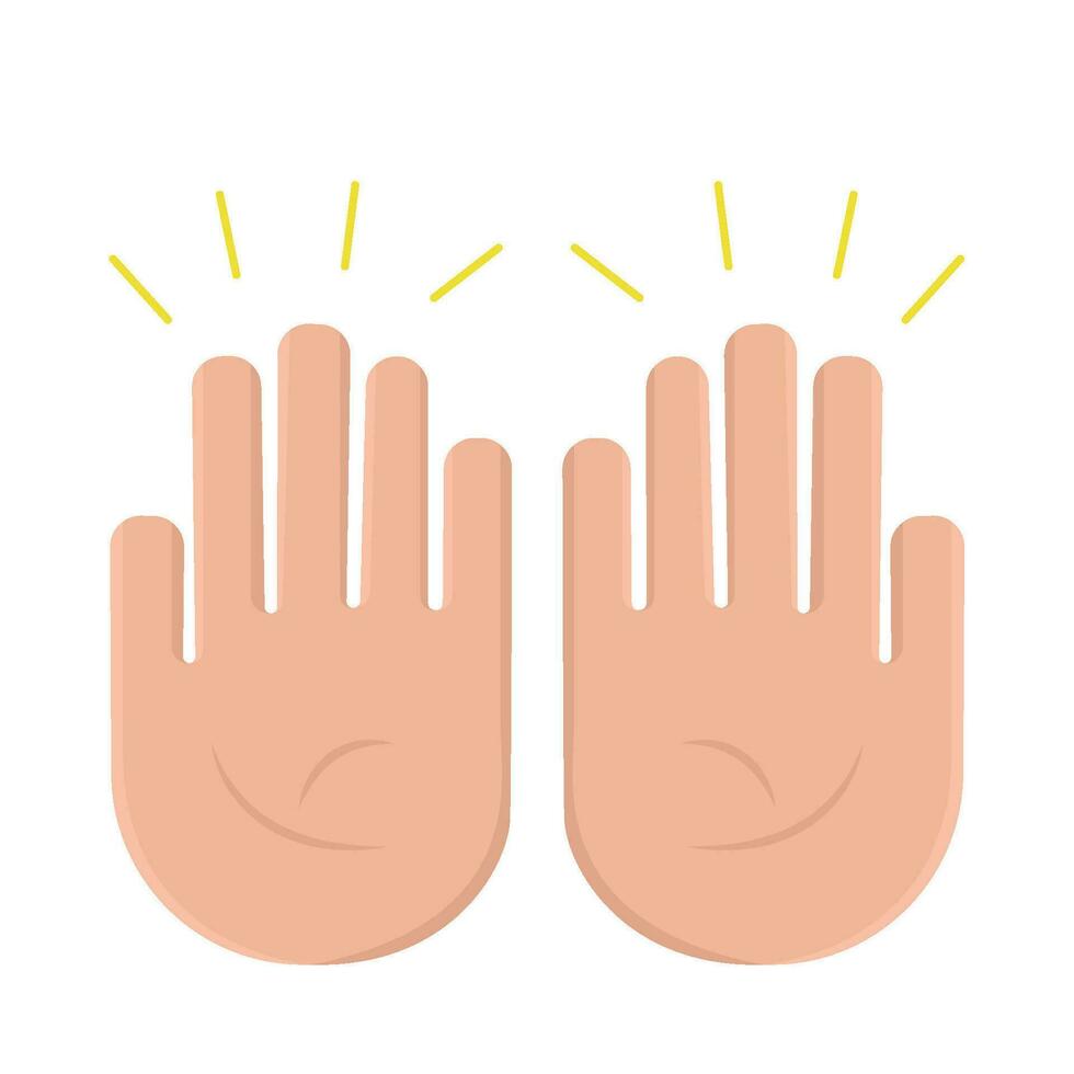 clap congratulation illustration vector