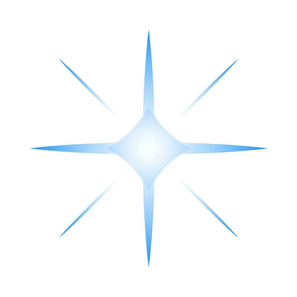 spot light blue illustration vector