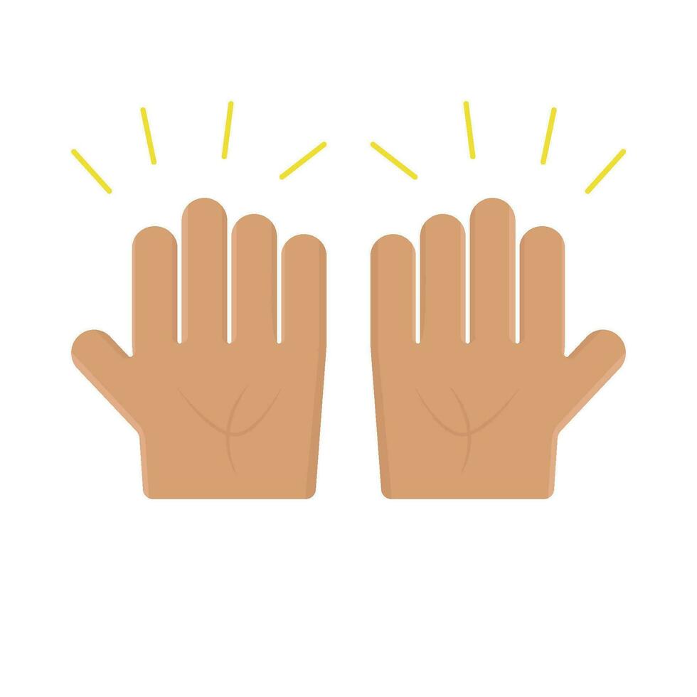 clap congratulation illustration vector