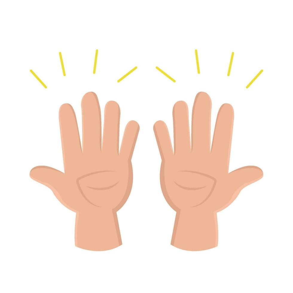 clap congratulation illustration vector