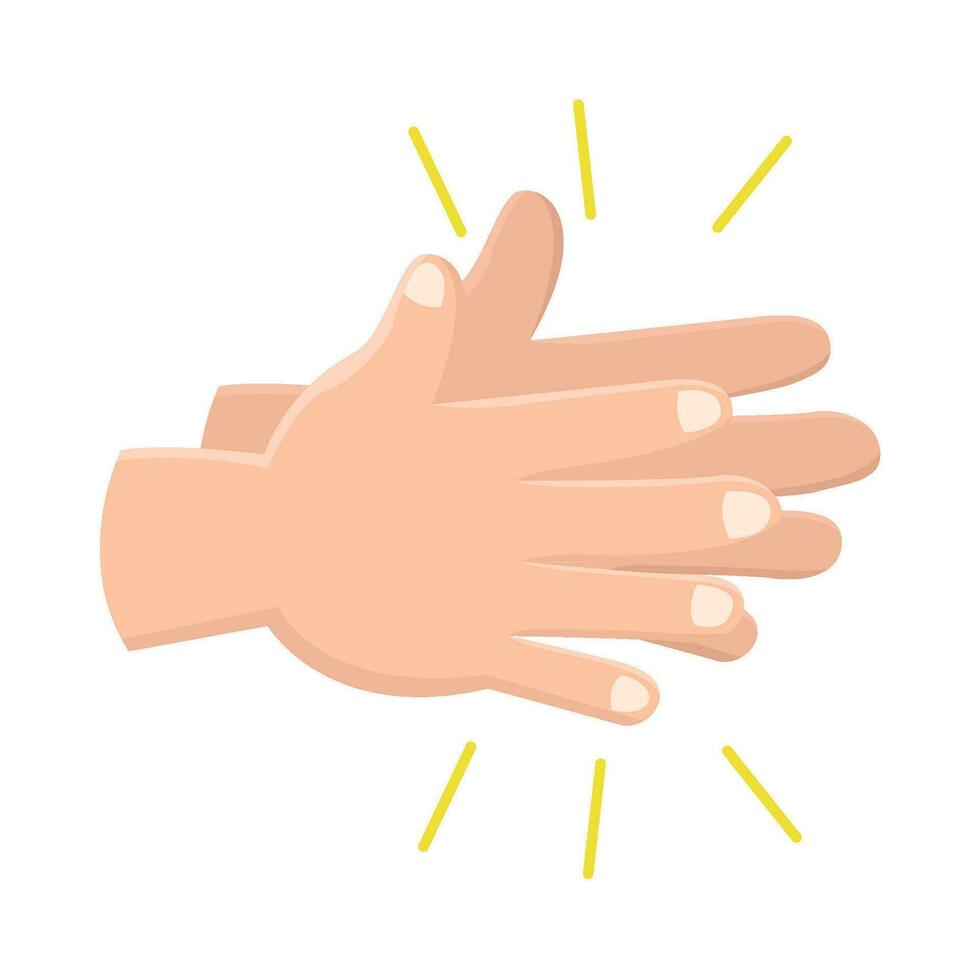 clap congratulation illustration vector