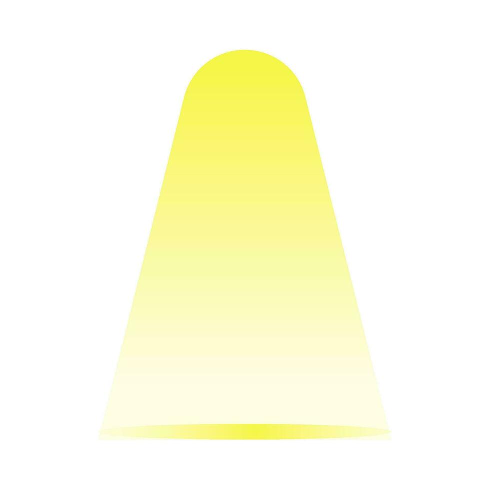 spot light yellow illustration vector