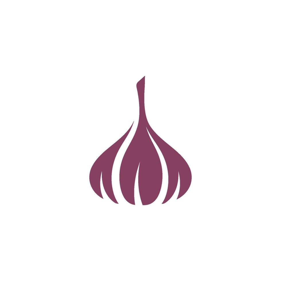 Garlic vector icon illustration design