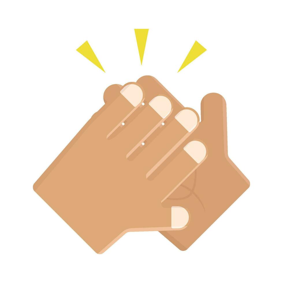 clap congratulation illustration vector