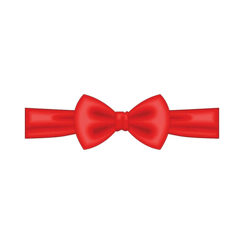 red ribbon illustration vector