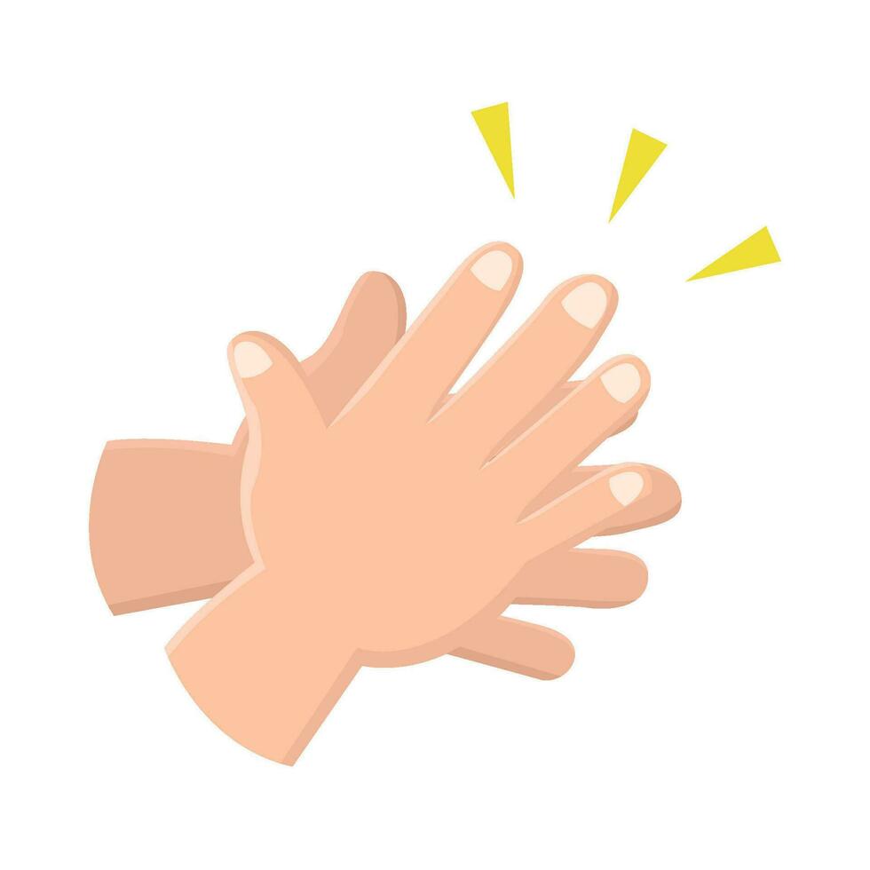 clap congratulation illustration vector