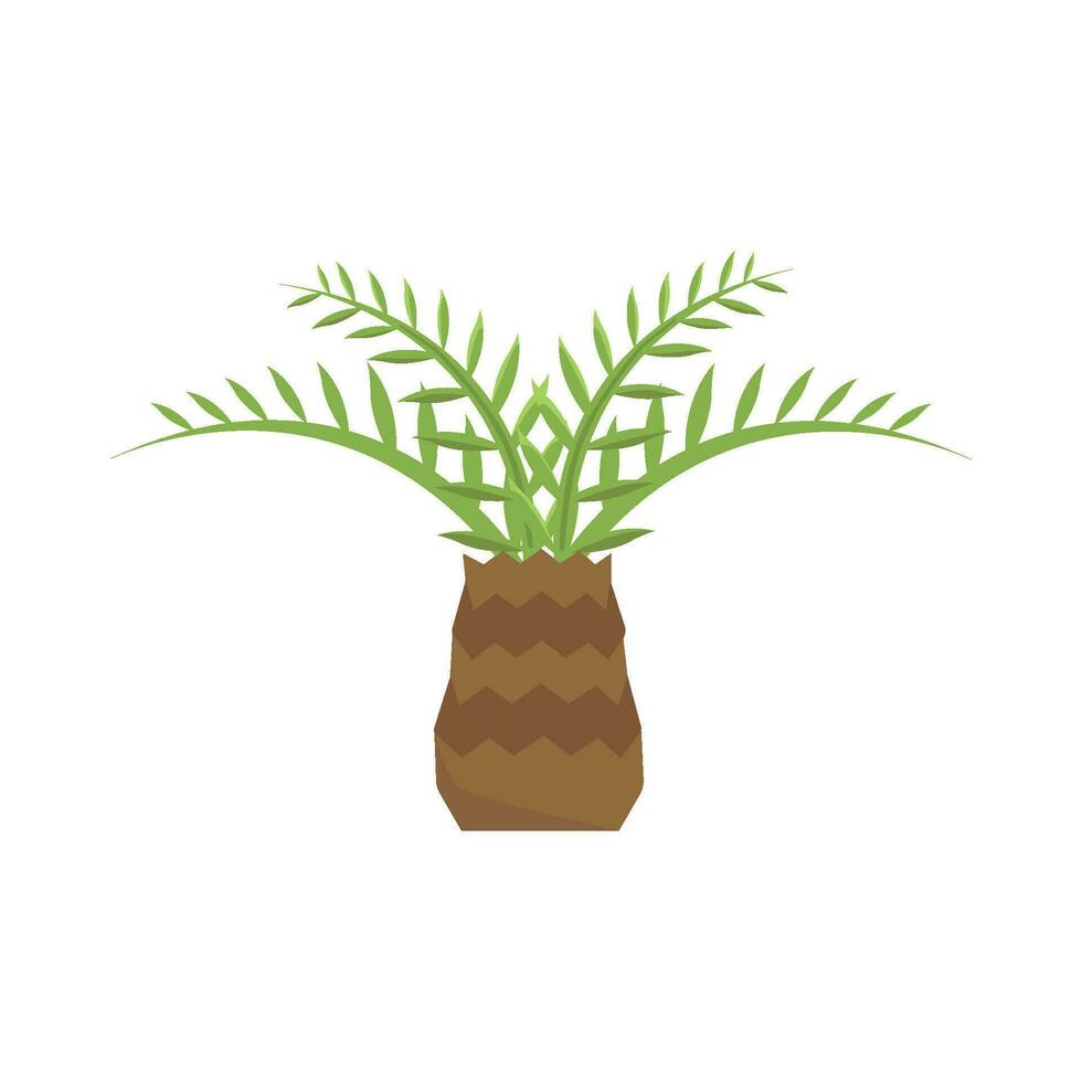 ilustración de palmera vector