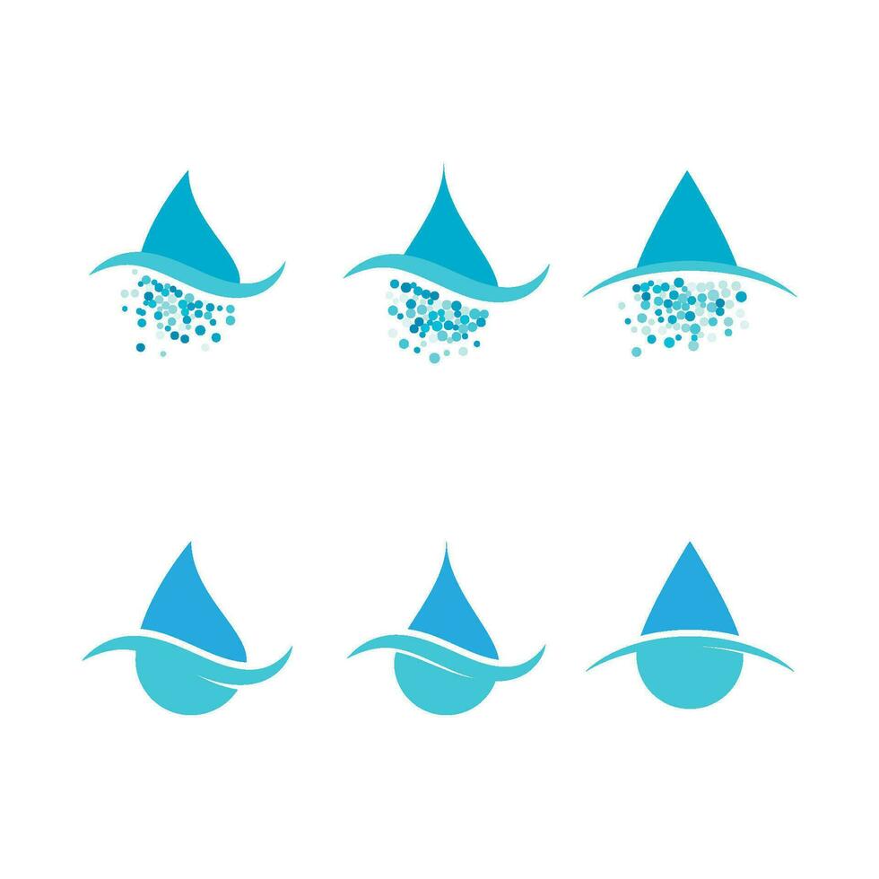 Water drop Logo Template vector