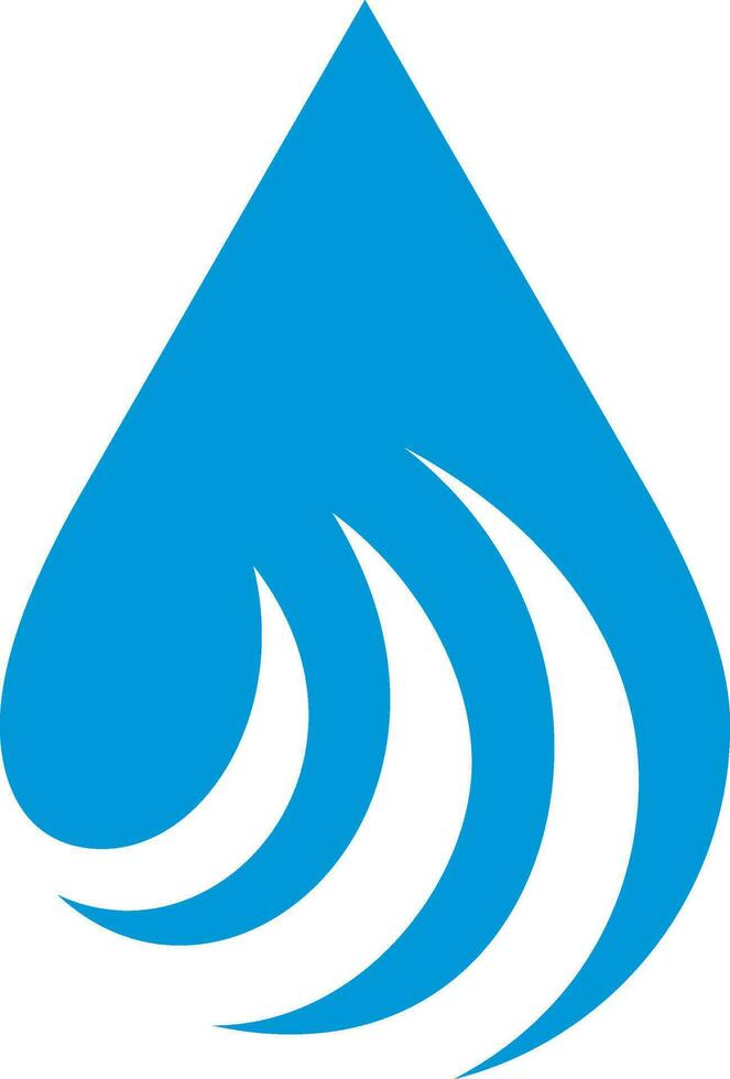 bio water abstract logo vector