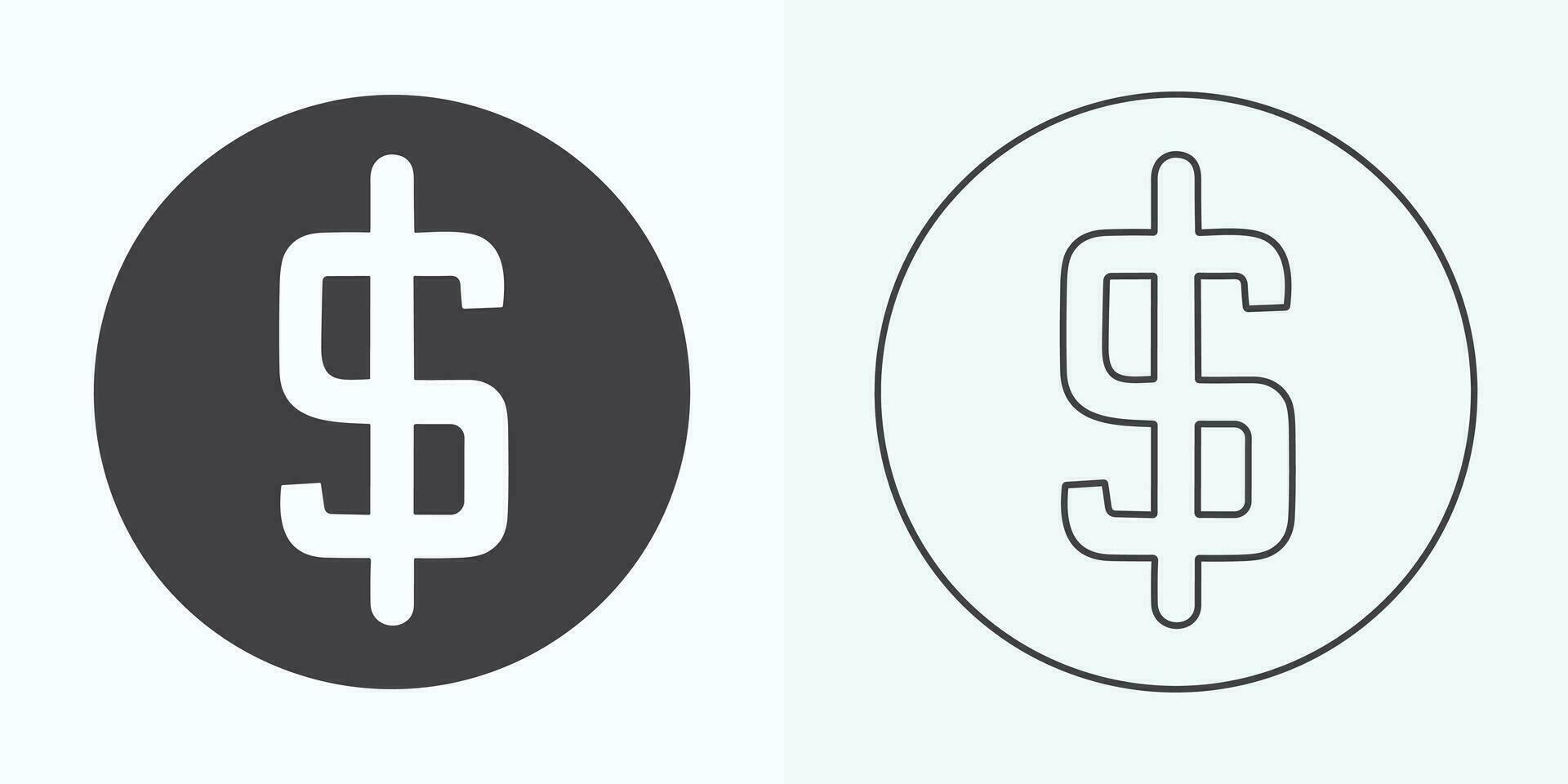 new Money Bag Icon Vector