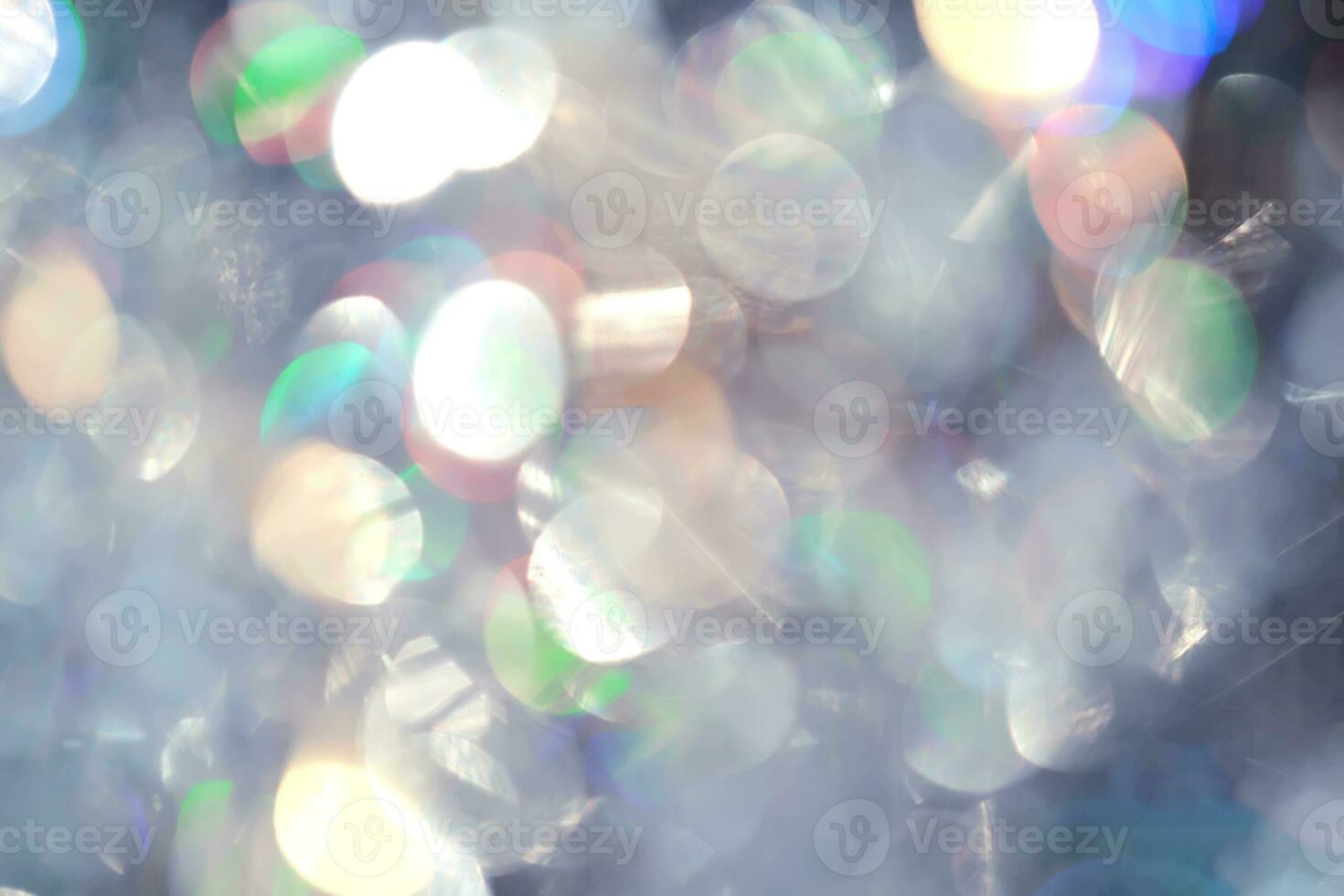 Shining Christmas abstract background with bokeh. photo