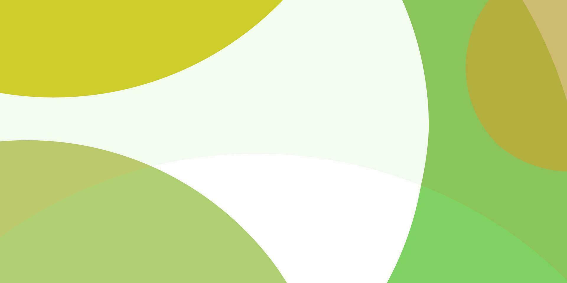 abstract creative green yellow background vector