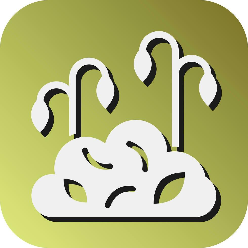 Agricultural Waste Vector Glyph Gradient Background Icon For Personal And Commercial Use.